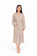 BILY Signature Luxury Knit Robe-Driftwood Taupe